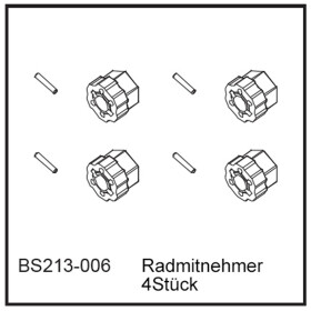 Radmitnehmer (4StÃ¼ck) - BEAST BX / TX