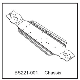 Chassis Bodenplatte - BEAST BX / TX