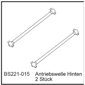Antriebswelle Hi (2 StÃ¼ck) - BEAST BX / TX