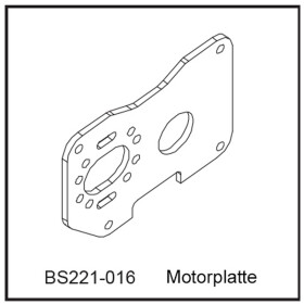 Motorplatte - BEAST BX / TX
