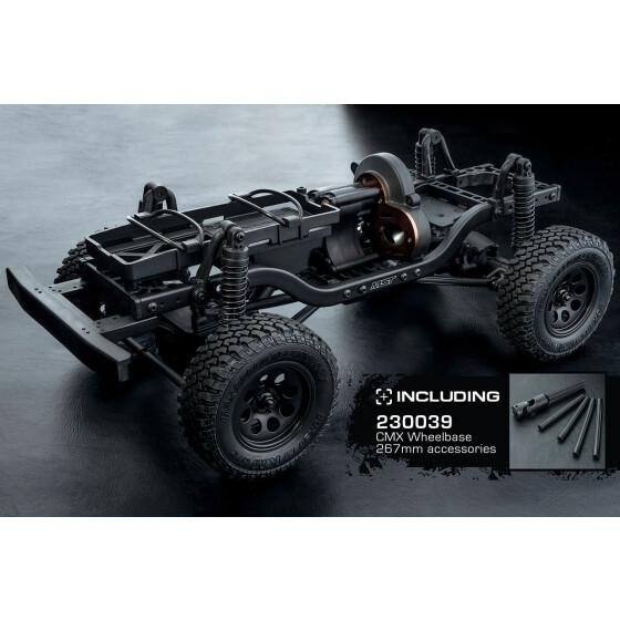 CMX 4WD Crawler KIT Mittelmotor Radstand 242/252/267mm