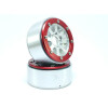 Beadlock Wheels HAMMER silber/rot 1.9 (2) ohne Radnabe