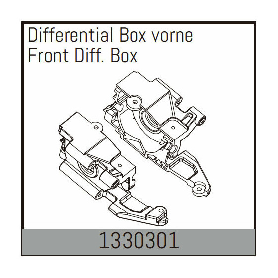 Differential Box vorne