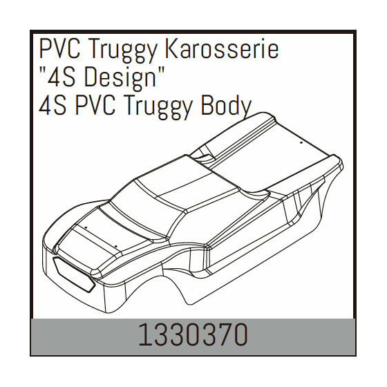 PVC Truggy Karosserie "4S Design"