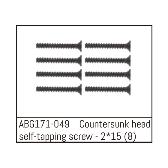 Countersunk Screw M2*15 (8)