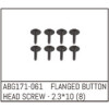 Flanged Button Head Screw M2.3*10 (8)