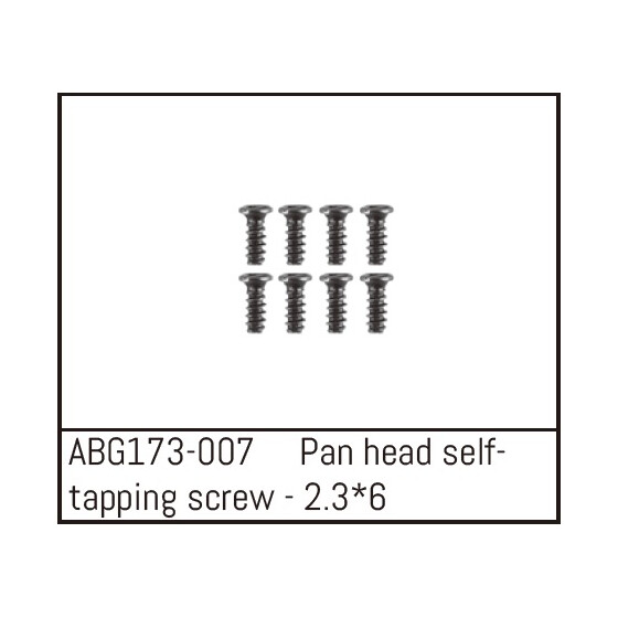 Pan Head Screw M2.3*6 (8)