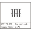 Pan Head Screw M2.3*6 (8)