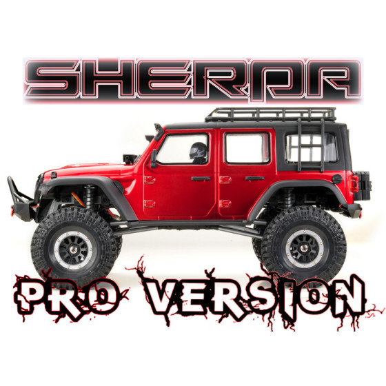 1:10 EP Crawler CR3.4 SHERPA-PRO Metallic Rot RTR